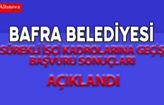 SÜREKLİ İŞÇİ KADROLARINA GEÇİŞ BAŞVURU SONUÇLARI