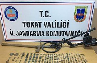 Tokat'ta tarihi eser operasyonu