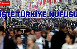 Türkiye'nin 2017 nüfusu açıklandı