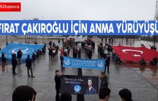 Ülkücü Şehit Fırat Yılmaz Çakıroğlu anıldı