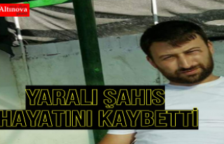 Vurulan şahıs hayatını kaybetti