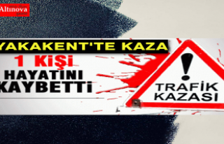Yakakent'te feci kaza : 1 ölü