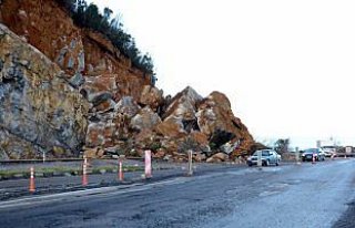 Zonguldak'ta heyelan