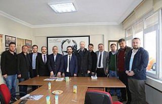 AGD üyeleri gazetecileri derneklerinde ziyaret etti