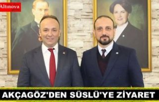 AKÇAGÖZ’DEN İYİ PARTİYE ZİYARET