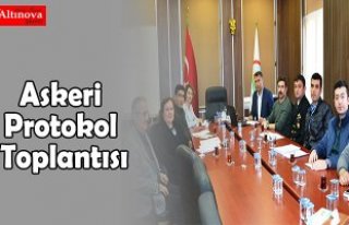 Askeri Protokol Toplantısı