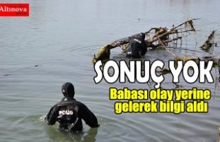 Babası olay yerine gelerek bilgi aldı