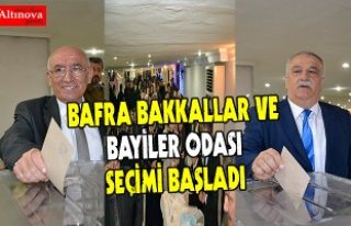 Bakkallar ve Bayiler Odası seçimi başladı