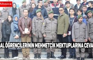 BAL ÖĞRENCİLERİNİN MEHMETÇİK MEKTUPLARINA CEVAP