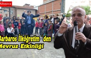 Barbaros İlköğretim `den Nevruz Etkinliği