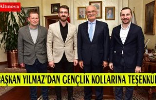 BAŞKAN YILMAZ’DAN GENÇLİK KOLLARINA TEŞEKKÜR