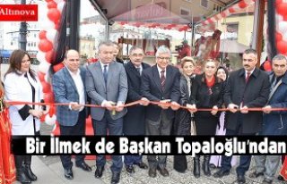Bir İlmek de Başkan Topaloğlu’ndan