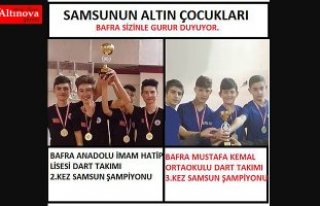 DART ŞAMPİYONLUĞU' NDA GELENEK YİNE BOZULMADI