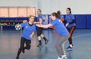 Kastamonuspor'da EHF Kupası maçı hazırlıkları...