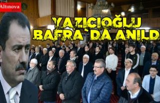 Muhsin Yazıcıoğlu Bafra`da anıldı