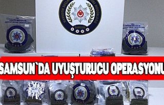 Samsun ve İstanbul'daki uyuşturucu operasyonu