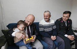 Şehit Çakı'nın ailesine 