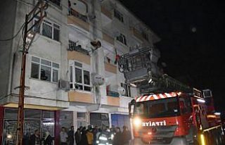 Sinop'ta ev yangını