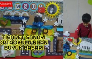  TİCARET SANAYİ ORTAOKULU`NDAN BÜYÜK BAŞARI