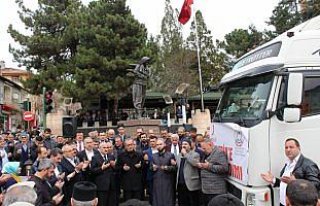 Tosya'dan Afrin'e yardım gönderildi