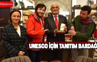 UNESCO İÇİN TANITIM BARDAĞI
