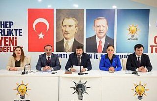 AK Parti Giresun İl Başkanlığı yeni yönetimi