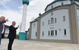 Altınordu'da cami meydanı düzenlemesi