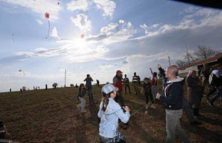 Amasya'da uçurtma şenliği