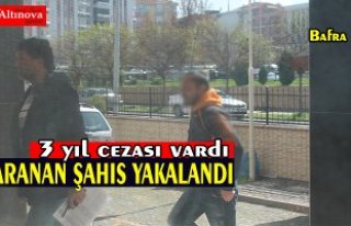 Aranan şahıs yakalandı