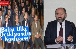 Bafra Ülkü Ocaklarından Konferans