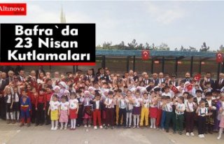 Bafra`da 23 Nisan Kutlamaları