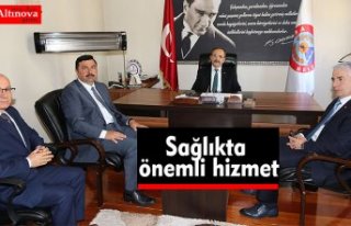 BAŞKAN ŞAHİN: HEP BERABER SAĞLIKTA ÖNEMLİ BİR...