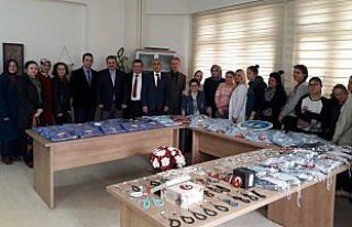 Engelli kursiyerlerden Afrin'deki askerlere anlamlı...