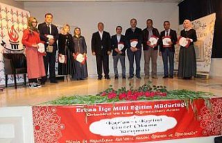 Erbaa'da Kur'an-ı Kerim'i güzel okuma yarışması