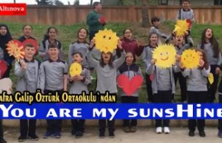 GALİP ÖZTÜRK İLKOKULU' NDAN SEN BENİM GÜNIŞIĞIMSIN...