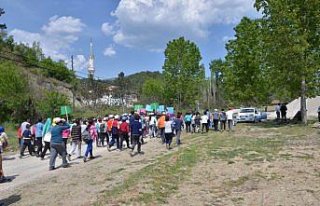 Hanönü'de obezite ile mücadele yürüyüşü düzenlendi