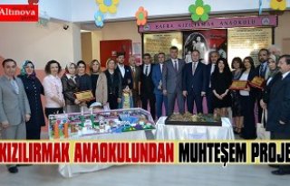 KIZILIRMAK ANAOKULUNDAN MUHTEŞEM PROJE