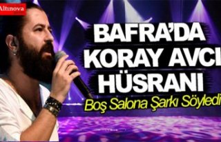 Koray Avcı hüsranı