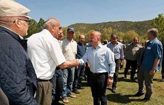 Merzifon’da yağmur duası