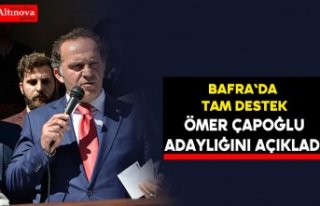 Ömer Çapoğlu aday adaylığını açıkladı