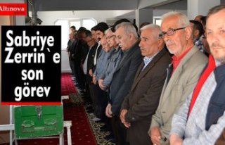 Sabriye Zerrin`e son görev