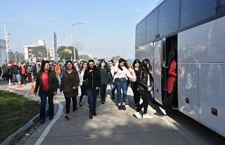 Samsun TEM şubesi 45 öğrenciyi kampa gönderdi