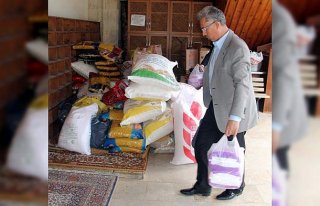 Sinop'ta Suriyeliler için yardım kampanyası