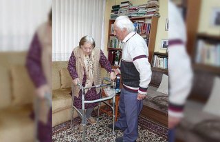 Trabzonlu çiftin 71 yıllık mutluluğu