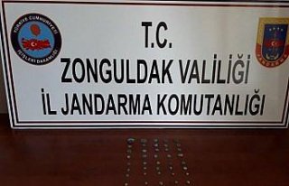 Zonguldak’ta tarihi eser operasyonu