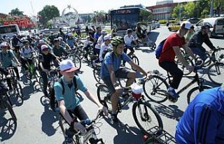 1500 genç pedal çevirdi