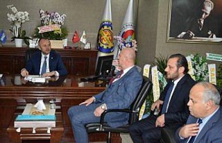 AK Parti Grubundan ETSO'ya ziyaret