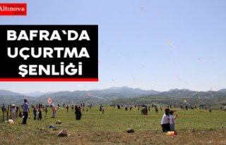 Bafra'da uçurtma şenliği