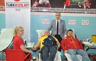 Ereğli'de kan bağışı kampanyası