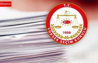 Geçici aday listeleri açıklandı